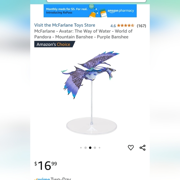 Mountain Banshee Action Figure - Purple - Picture 11 of 13